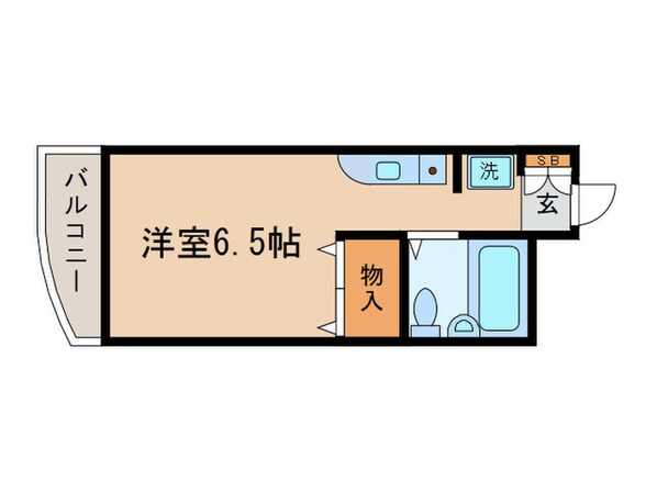 プレジールマンションの物件間取画像